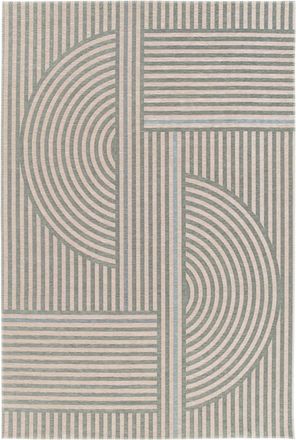 AFK Living Alfombra 100% reciclada verde 120 x 170 cm