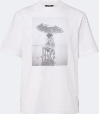 Jacquemus T-shirt Campagne in jersey di misto cotone