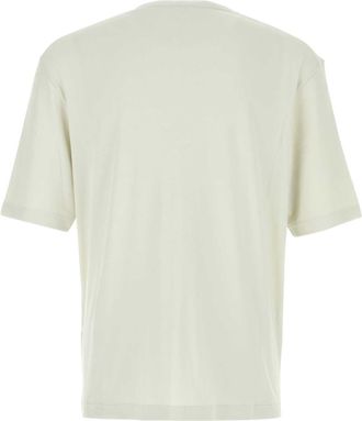 Jil Sander Mens Multicolor Cotton T-shirt Set - Ivory - Size Large