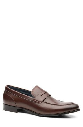 Blake McKay Davis Moc Toe Penny Loafer in Brown at Nordstrom, Size 10.5
