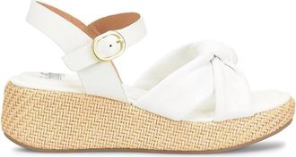 S&ouml;fft Womens Farah Platform Sandal In White