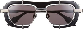 J.W.Anderson Geometric Sunglasses in Black at Nordstrom