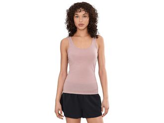 Icebreaker Merino 150 Siren Tank Top Womens Clothing Pink Quartz : SM, Elastane/Polyamide/Wool