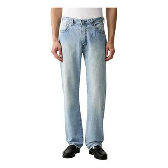 Levi's Heren, Jeans, Blauw, Maat: W31 L32 Katoen