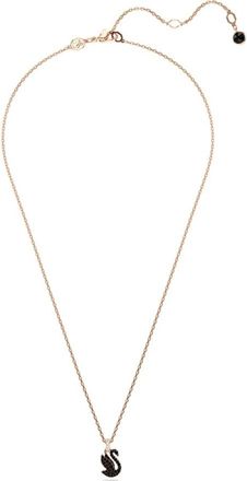 Swarovski Pendant Black Swan - Dames - Kettingen - Zwart - ONE Size - Accessoires