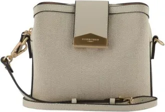 Pourchet Tassen, Dames, Beige, ONE Size, Leer, Cavalcade Lin PM