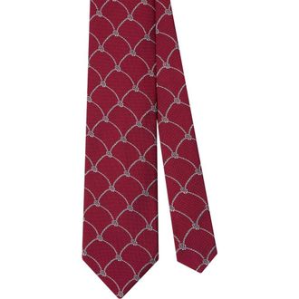 Robert Talbott Robert Net Rope Best of Class Necktie in Red at Nordstrom