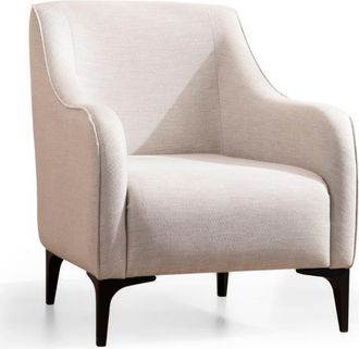 Concept Usine Sill&oacute;n de tela blanco roto