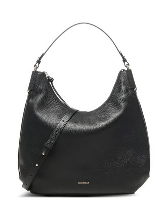 Coccinelle Malory grained-leather shoulder bag - women - Grained Calf Leather - One Size - Black