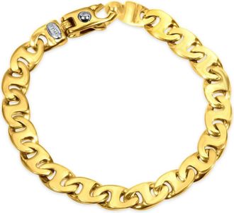 Pompeii3 Mens Marine Link 14k Gold (30gram) or Platinum (48gram) 9mm Bracelet 8