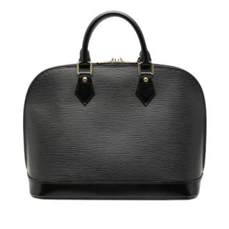 Louis Vuitton Pre-owned Alma PM - Dames - Pre-owned - Zwart - Maat: ONE Size Leer
