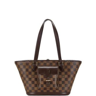 Louis Vuitton Pre-owned Tote Bags, female, Brown, Size: ONE SIZE Pre-owned Damier Tote Bag