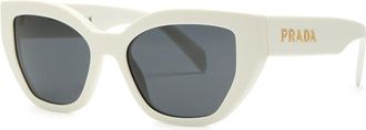 Prada Cat-eye Sunglasses - White - One Size