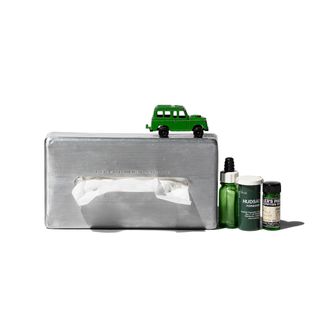 Puebco Caja de pa&ntilde;uelos en aluminio acabado mate