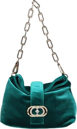 La Carrie Night Edition Velvet Bag - Dames - Schoudertassen - Groen - ONE Size - Tassen