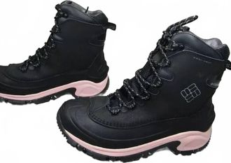 Columbia WomenS Clear Mountain Fs Omni-Heat Hiking Boots In Black, Pink