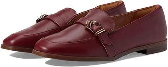 Rockport Womens Rockport Susana Knot CI9720 Flats Red Leather Slip On Loafer HTAT257