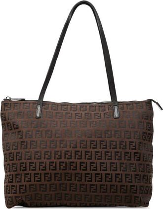 Fendi Pre-owned Fendi Small Zucchino Canvas Tote Ladies 2SUNW1BPHT1RECBR