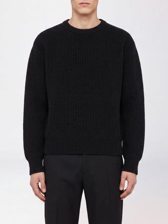 Jil Sander Long-Sleeved Crewneck Jumper in Pure Wool