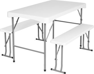 OEM Conjunto De Mesa Y 2 Bancos Para Catering De Jard&iacute;n Stanley