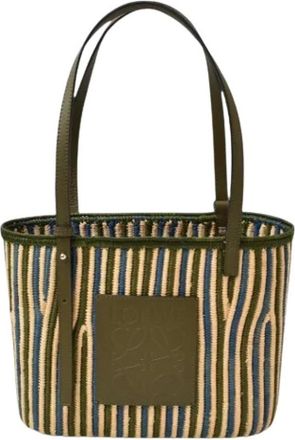 Loewe Pre-owned Tote Bags, female, Green, Size: ONE SIZE Pre-owned Tote bag