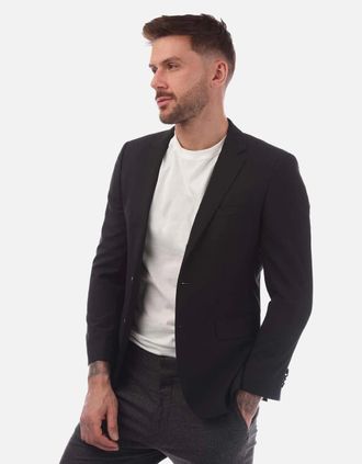 HUGO BOSS Mens The Rider Blazer Jacket - Black - Size: 34/Regular