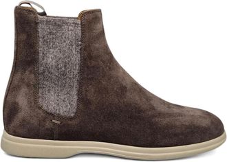 Henderson Baracco suede boots - women - Suede/Calf Leather/Rubber - 38.5 - Brown