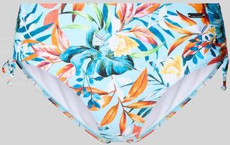 Venice Beach Bikini-Slip mit seitlichen Raffungen Modell Caru in Hellblau, Gr&ouml;&szlig;e 36