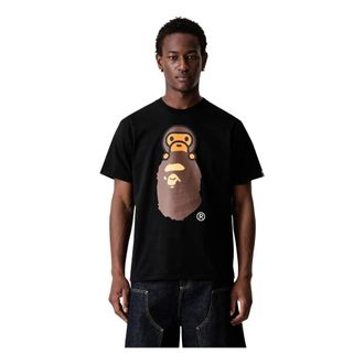 A Bathing Ape A Bathing Ape, Hombre, Camisetas, Negro, Talla: L
