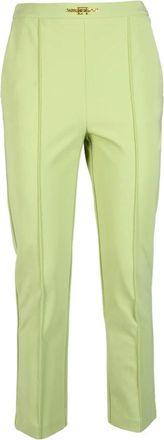 Elisabetta Franchi Mujer, Pantalones, Verde, Talla: L