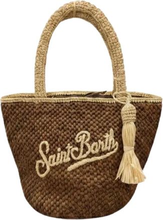 Saint Barth borse Rafia - Dames - Handtassen - Bruin - ONE Size - Tassen