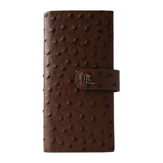 L37 Grote Gevlochten Portemonnee - Dames - Accessoires - Bruin - Maat: ONE Size Katoen