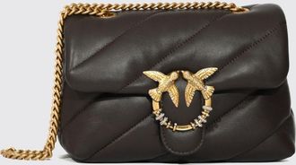 Pinko Mini Love Bag Puff a tracolla in nappa matelass&eacute; con strass