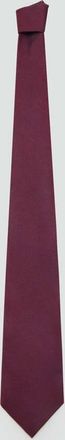 Mango Cravatta seta tinta unita bordeaux - Uomo - Taglia unica - MANGO MAN
