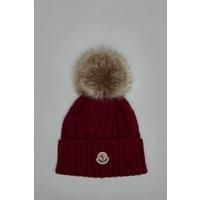 Moncler Cashmere Beanie with Pom Pom