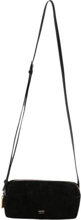 Khaite Kye Mini Crossbody Bag - Dames - Schoudertassen - Zwart - ONE Size - Su&egrave;de - Tassen