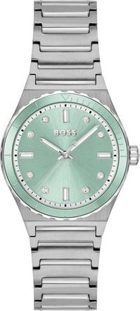 BOSS Candor Bracelet Watch, 32mm in Green at Nordstrom, Size 32 Mm
