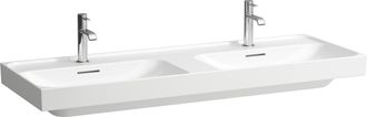 Laufen Meda Lavabo Doble, Empotrable, 1300x460mm, 1 Agujero De - Laufen