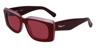 Ferragamo SF 1079S 614 Mens Sunglasses Burgundy Size 54