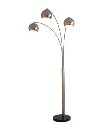 Nova of California Nova Of California Triplet 3 Light Arc Floor Lamp