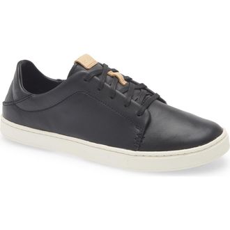 Olukai Pehuea Li Ili Convertible Sneaker in Lava Rock /Lava Rock at Nordstrom, Size 6.5