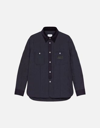 Givenchy Mens BUTTON THROUGH SHIRT - Navy - Size: 38/Regular