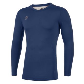 Umbro Heren Elite V Neck Base Layer Top (Marine)