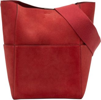 Celine Pre-owned Celine Medium Suede Seau Sangle Bucket Bag Ladies F-BG-2126