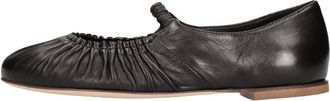 Lorena Paggi Lorena Paggi, Schoenen, Dames, Zwart, 36 EU, Leer, 51000 Ballerina Schoenen