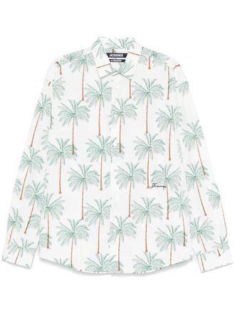 Jacquemus La Chemise Simon shirt - men - Cotton - 46 - White