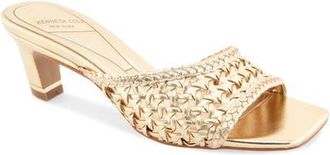Kenneth Cole Arita Sandal in Gold at Nordstrom, Size 5.5