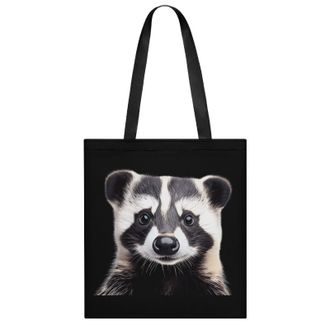 Generic Badger Womens Tote Casual Shopping Bag Lightweight Shoulder Bags Hobos Handbag for Work Travel Daily 35x40cm