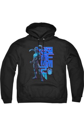 Gildan Blue Beetle (2023) Standing Adult Pull Over Hoodie / Hooded Sweatshirt