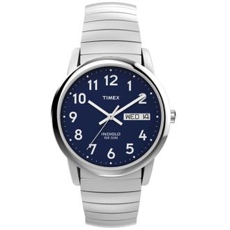 Timex Easy Reader Blue Dial Mens Watch T20031